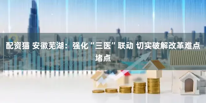 配资猫 安徽芜湖：强化“三医”联动 切实破解改革难点堵点