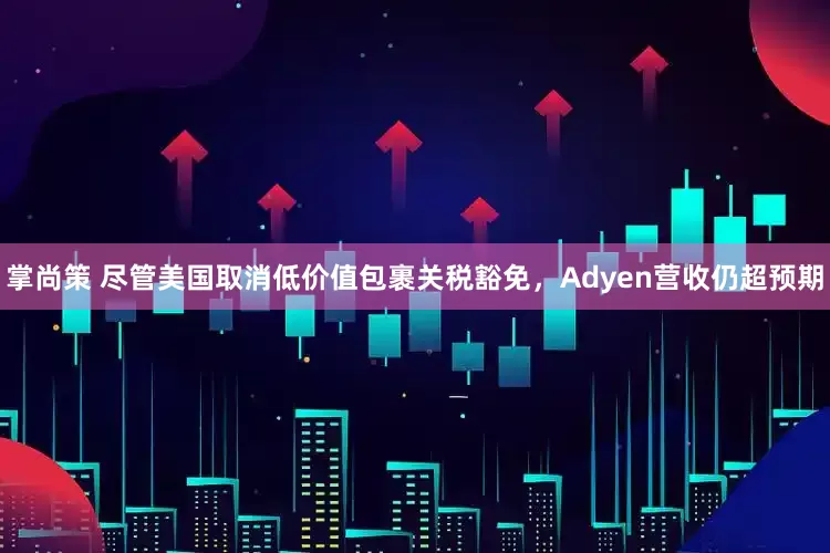 掌尚策 尽管美国取消低价值包裹关税豁免,Adyen营收仍超预期